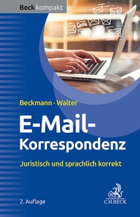 Enlarge image Cover: E-Mail-Korrespondenz - C.H.BECK
