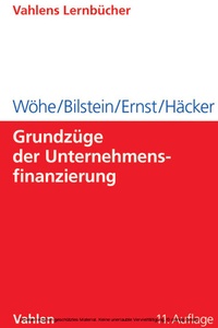 Abbildung von: Grundzüge der Unternehmensfinanzierung - Vahlen