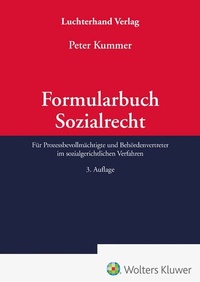 Enlarge image Cover: Formularbuch Sozialrecht - Luchterhand