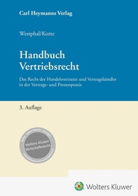 Bild: Handbuch Vertriebsrecht - Carl Heymanns Verlag