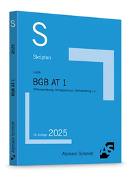 Abbildung von: Skript BGB AT 1 - Alpmann Schmidt