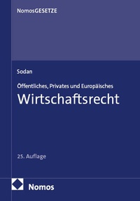 Abbildung von: Öffentliches, Privates und Europäisches Wirtschaftsrecht - Nomos