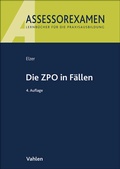 Abbildung von: Die ZPO in Fällen - Vahlen