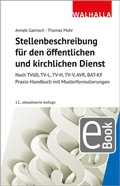 Cover: Stellenbeschreibung f&uuml;r den &ouml;ffentlichen und kirchlichen Dienst - Walhalla