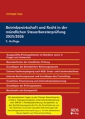 Cover: Betriebswirtschaft und Recht in der m&uuml;ndlichen Steuerberaterpr&uuml;fung 2025/2026 - HDS