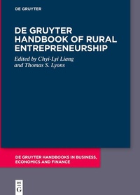 Abbildung von: De Gruyter Handbook of Rural Entrepreneurship - De Gruyter