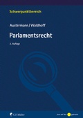 Cover: Parlamentsrecht - C.F. M&uuml;ller