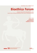 Abbildung von: Bioethica Forum - Schwabe Basel