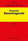 Abbildung von: Kommentar zum Bauvertragsrecht - Werner