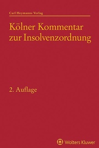 Abbildung von: Kölner Kommentar zur Insolvenzordnung - Gesamtwerk - Carl Heymanns Verlag