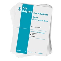 Abbildung von: Karteikarten Basics - Öffentliches Recht - Hemmer-Wüst