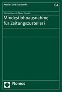 Abbildung von: Mindestlohnausnahme für Zeitungszusteller? - Nomos