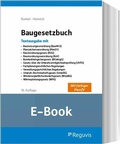 Abbildung von: Baugesetzbuch  - Reguvis Fachmedien