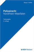 Cover: Polizeirecht Nordrhein-Westfalen - KSV Medien