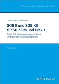 Bild: SGB II und SGB XII für Studium und Praxis (Bd. 3/3) - Kommunal- und Schul-Verlag