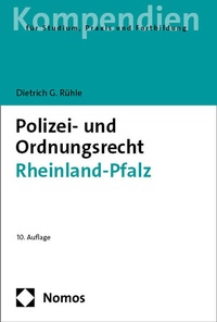 Abbildung von: Polizei- und Ordnungsrecht Rheinland-Pfalz - Nomos