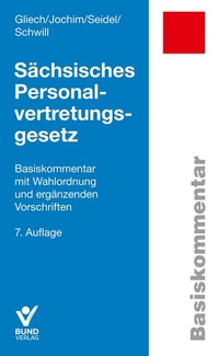 Abbildung von: Sächsisches Personalvertretungsgesetz - Bund-Verlag