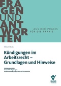 Bild: Kündigungen im Arbeitsrecht - Grundlagen und Hinweise - Bund-Verlag