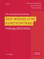 Cover: Der mündliche Kurzvortrag - Schäffer-Poeschel