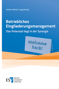Abbildung von: Betriebliches Eingliederungsmanagement - Erich Schmidt Verlag