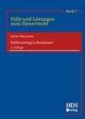Cover: Falltraining Lohnsteuer - HDS