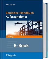 Abbildung von: Bauleiter-Handbuch Auftragnehmer (E-Book) - Reguvis Fachmedien