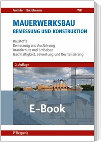Abbildung von: Mauerwerksbau (E-Book) - Reguvis Fachmedien
