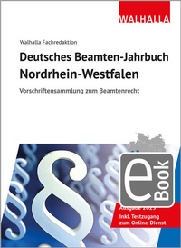 Abbildung von: Deutsches Beamten-Jahrbuch Nordrhein-Westfalen 2025 - Walhalla
