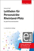 Abbildung von: Leitfaden für Personalräte Rheinland-Pfalz - Walhalla
