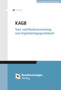 Abbildung von: KAGB - Reguvis Fachmedien