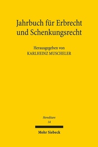 Abbildung von: Hereditare - Jahrbuch für Erbrecht und Schenkungsrecht - Band 14 - Mohr Siebeck