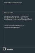 Abbildung von: Die Bedeutung von künstlicher Intelligenz in der Abschlussprüfung - Nomos