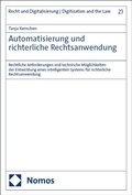 Abbildung von: Automatisierung und richterliche Rechtsanwendung - Nomos