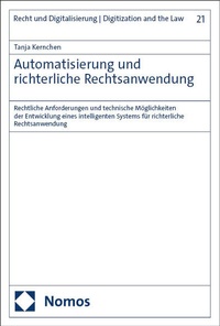 Enlarge image Cover: Automatisierung und richterliche Rechtsanwendung - Nomos
