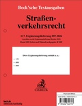 Cover: Stra&szlig;enverkehrsrecht - 117. Erg&auml;nzungslieferung - C.H.BECK
