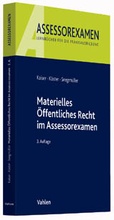 Cover: Materielles &Ouml;ffentliches Recht im Assessorexamen - Vahlen