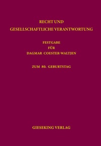 Abbildung von: Recht und gesellschaftliche Verantwortung - Gieseking