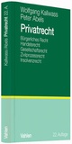 Cover: Privatrecht - Vahlen