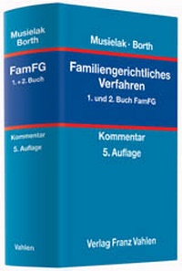 Abbildung von: Familiengerichtliches Verfahren: FamFG - Vahlen
