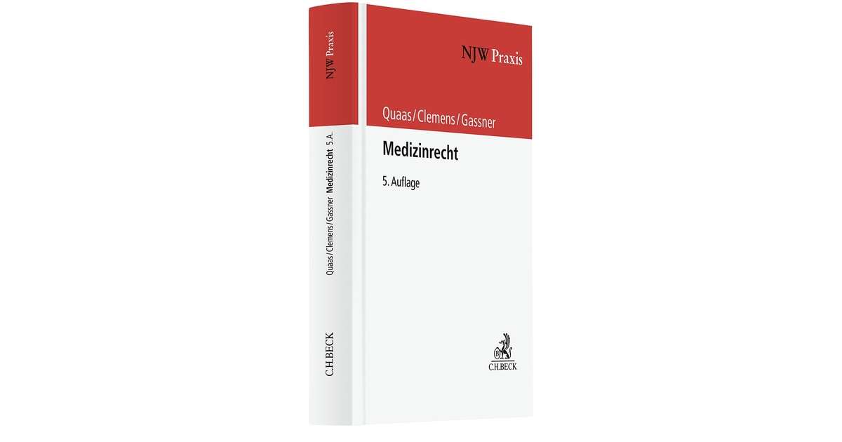 Medizinrecht | Quaas / Clemens / Gassner | 5. Auflage | 2026