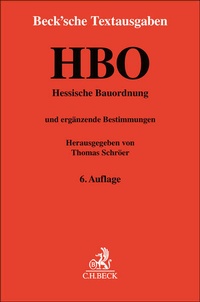 Abbildung von: Hessische Bauordnung: HBO - C.H.BECK