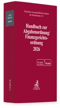 Cover: Handbuch zur Abgabenordnung / Finanzgerichtsordnung 2026: AO / FGO  - C.H.BECK