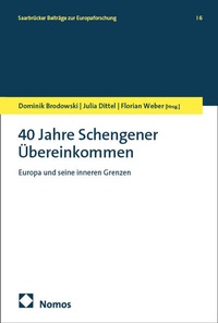 Abbildung von: 40 Jahre Schengener Übereinkommen - Nomos