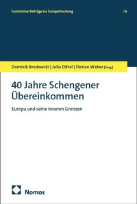 Abbildung von: 40 Jahre Schengener Übereinkommen - Nomos