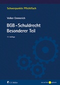 Cover: BGB-Schuldrecht Besonderer Teil - C.F. M&uuml;ller