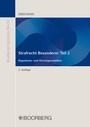 Cover: Strafrecht Besonderer Teil 2 - Boorberg