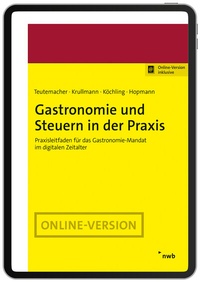 Abbildung von: Gastronomie und Steuern in der Praxis - NWB