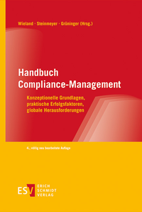 Abbildung von: Handbuch Compliance-Management - Erich Schmidt Verlag