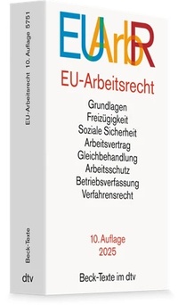Enlarge image Cover: EU-Arbeitsrecht: EUArbR - dtv