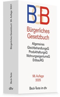 Abbildung von: Bürgerliches Gesetzbuch: BGB - dtv